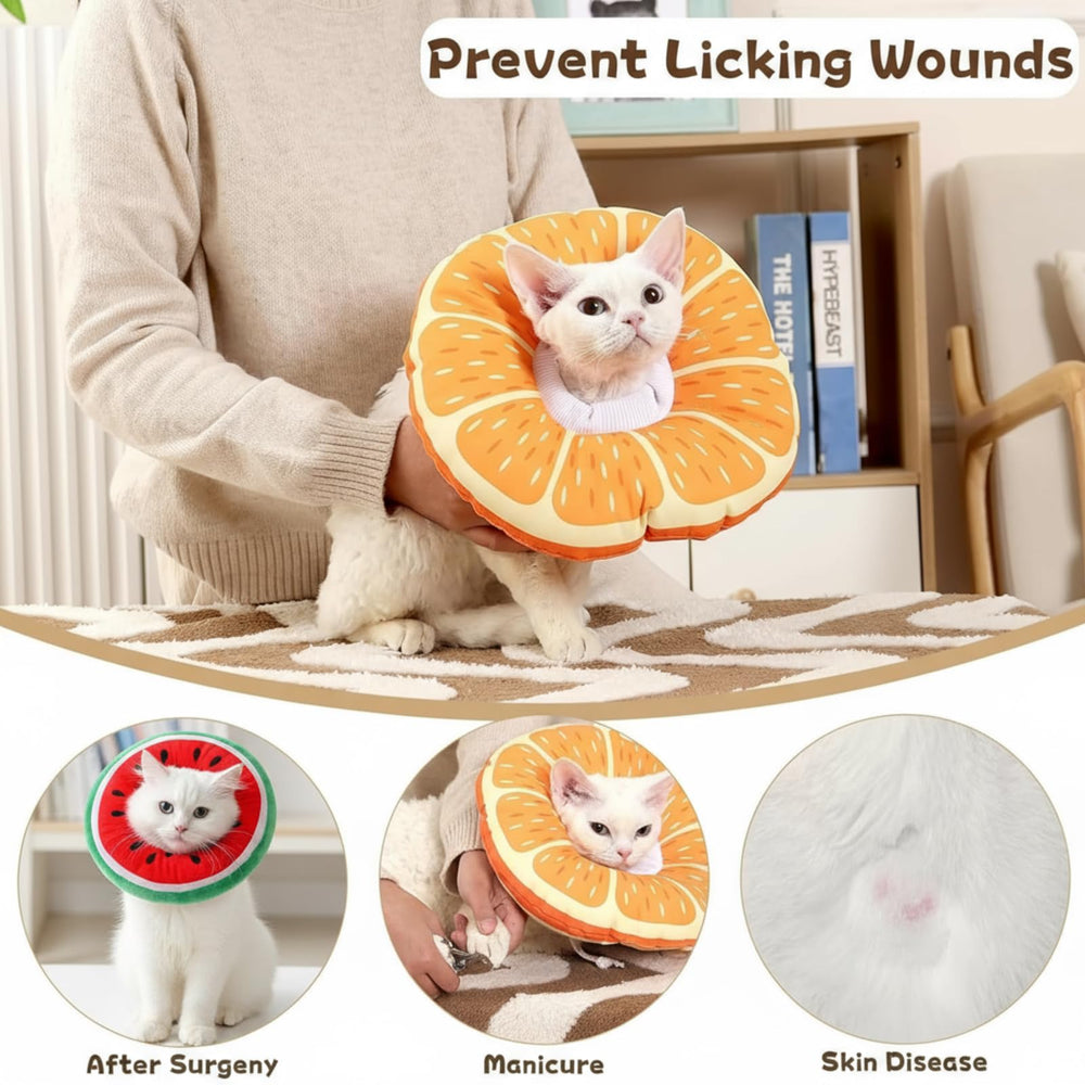Frienda cono suave, material cómodo para descanso del gato.