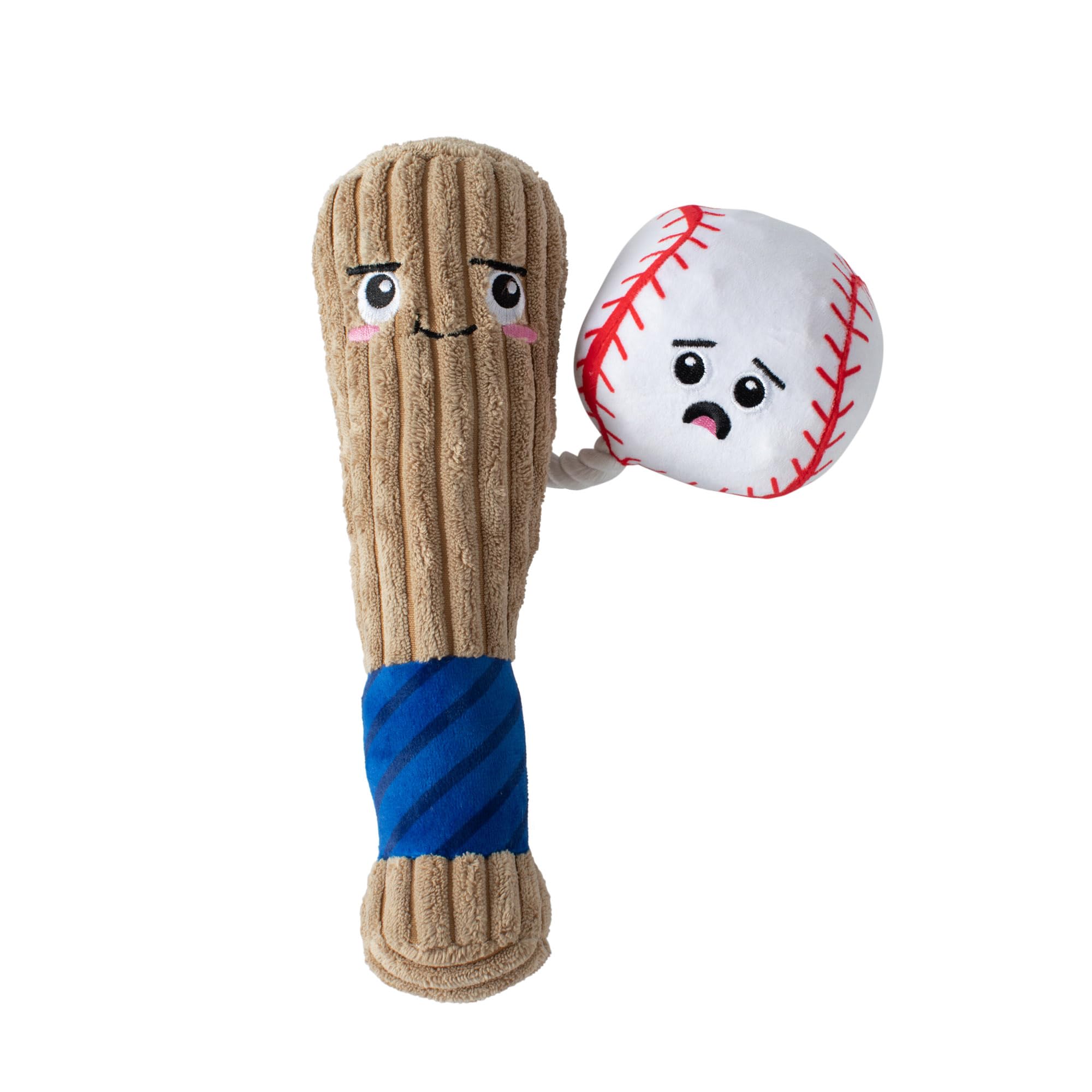 Fringe Batter Up peluche con bat: ideal para juego interactivo y sonido fuerte