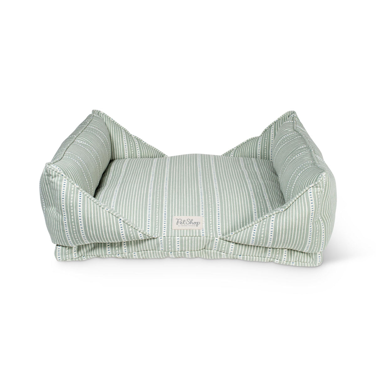 Fringe Studio cama para perro, enfoque 30w-23d, descanso suave y cómodo.