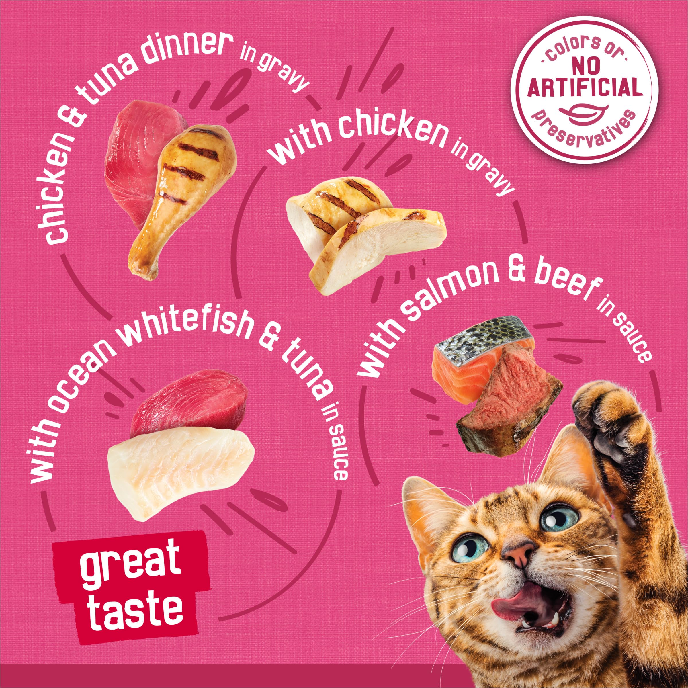 Friskies aroma tentador, guía al gato hacia su plato al abrir la conserva