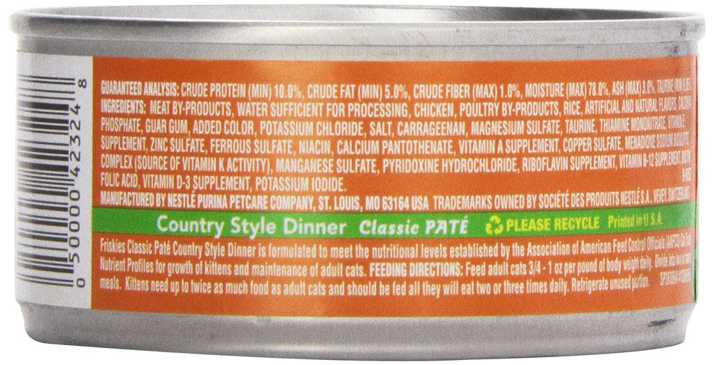 Friskies Estilo Campo Cena, sabor auténtico que puede complementar la dieta.