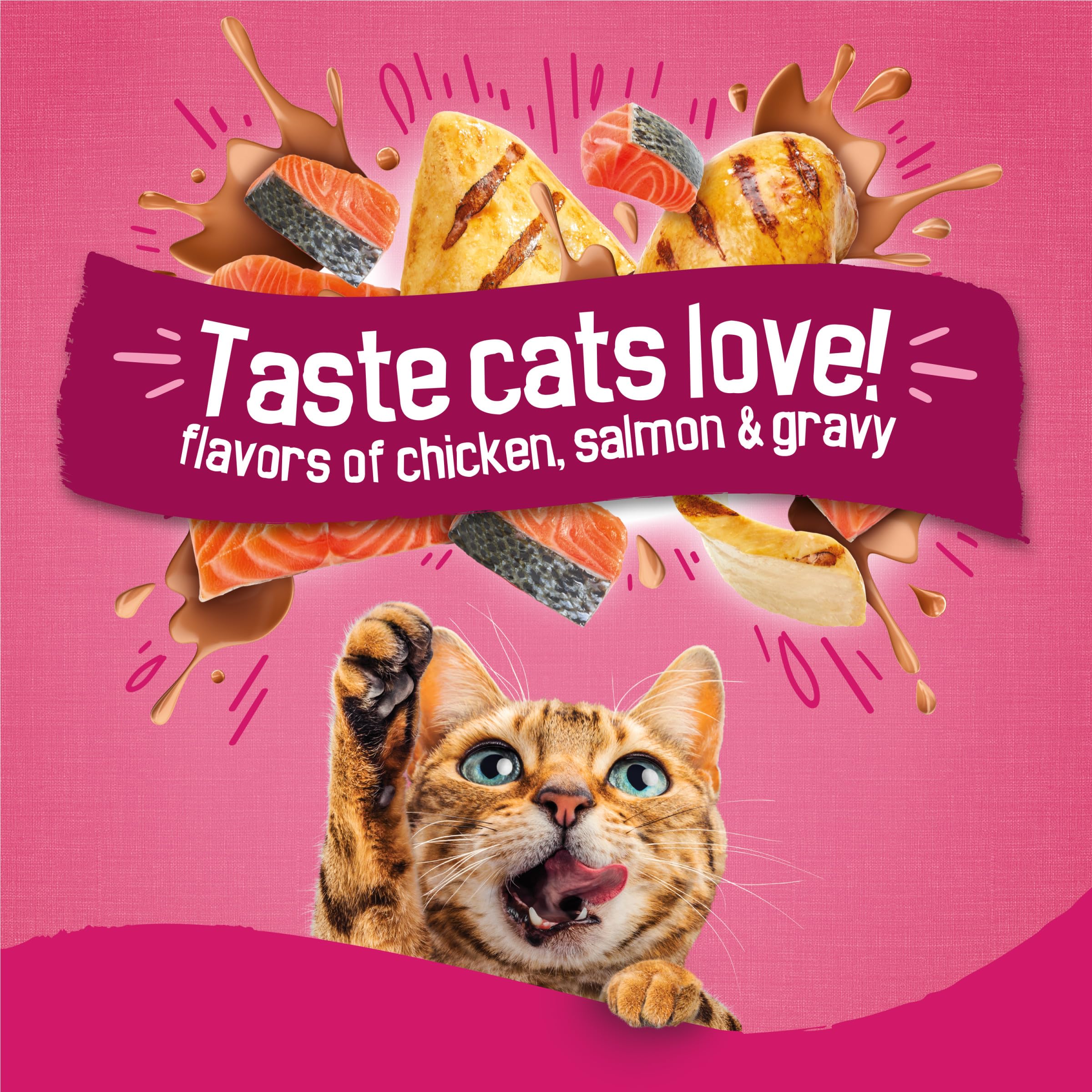 Friskies croquetas con salsa integrada, sabor doble para atraer su atención