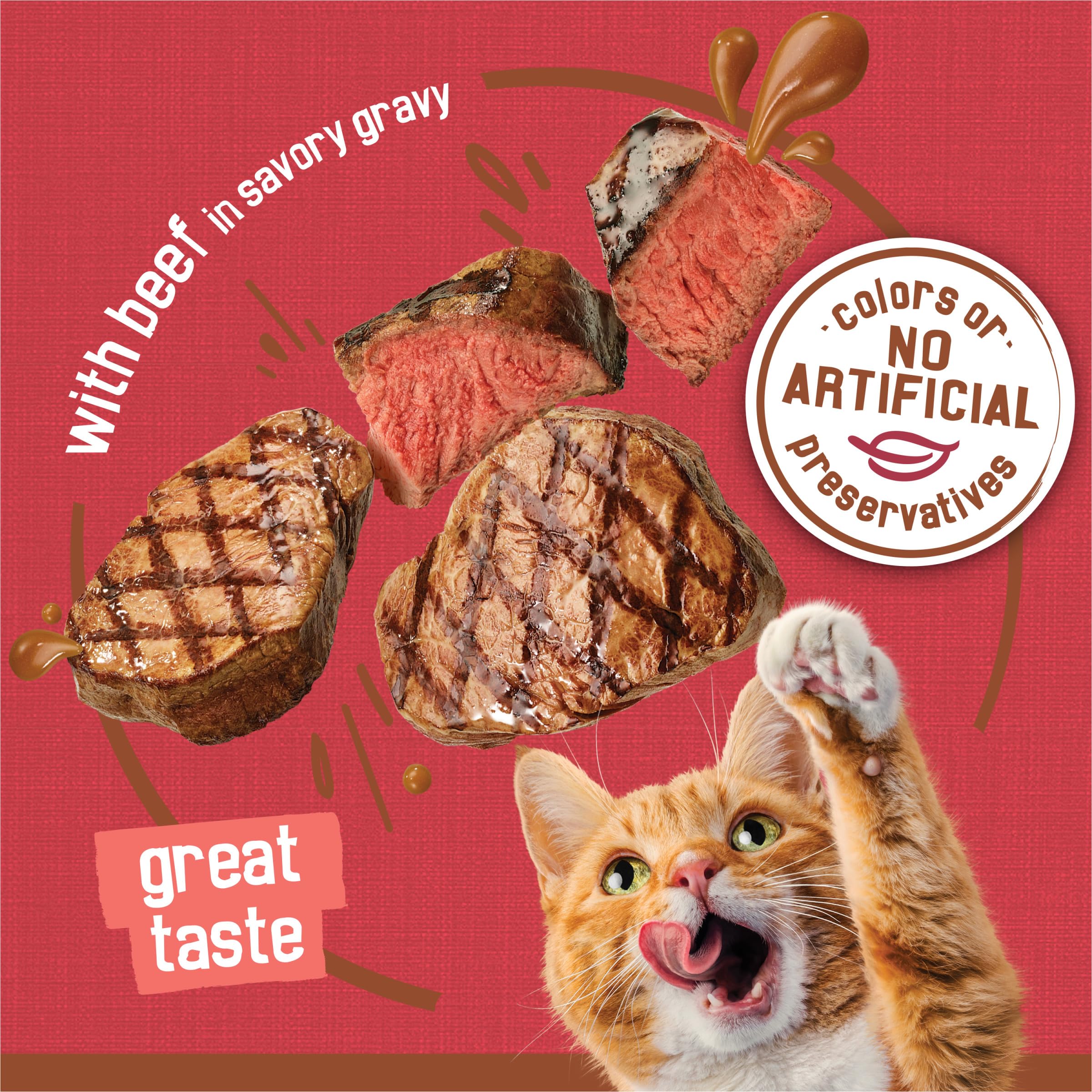 Friskies Extra Gravy: aroma tentador que invita a comer.
