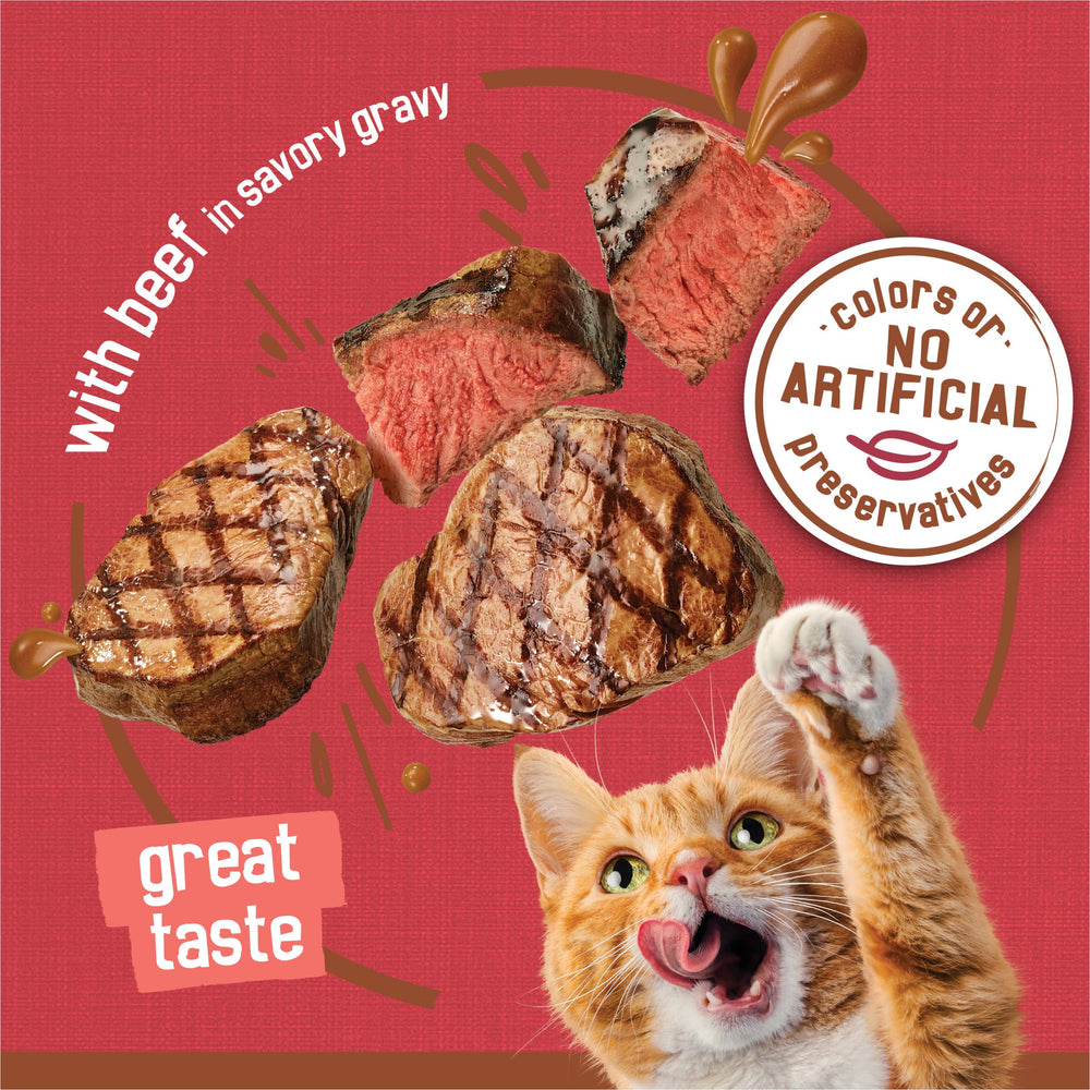 Friskies Extra Gravy: aroma tentador que invita a comer.