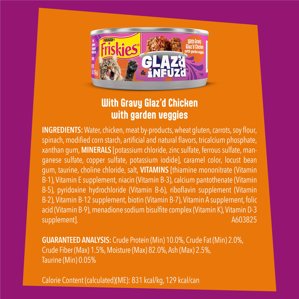 Friskies Glaz’d e Infuz’d, aroma atractivo que invita a servir.