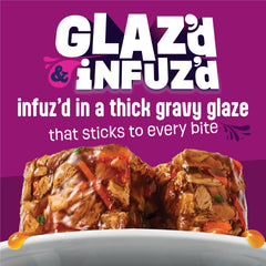 Friskies Glaz’d e Infuz’d, trozos-caldo-espeso en formato conveniente.