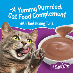 Friskies Lil’ Shakes pollo, topper suave para variar la hora de comer.