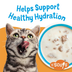 Friskies Lil’ Soups textura cremosa de caldo para gatos