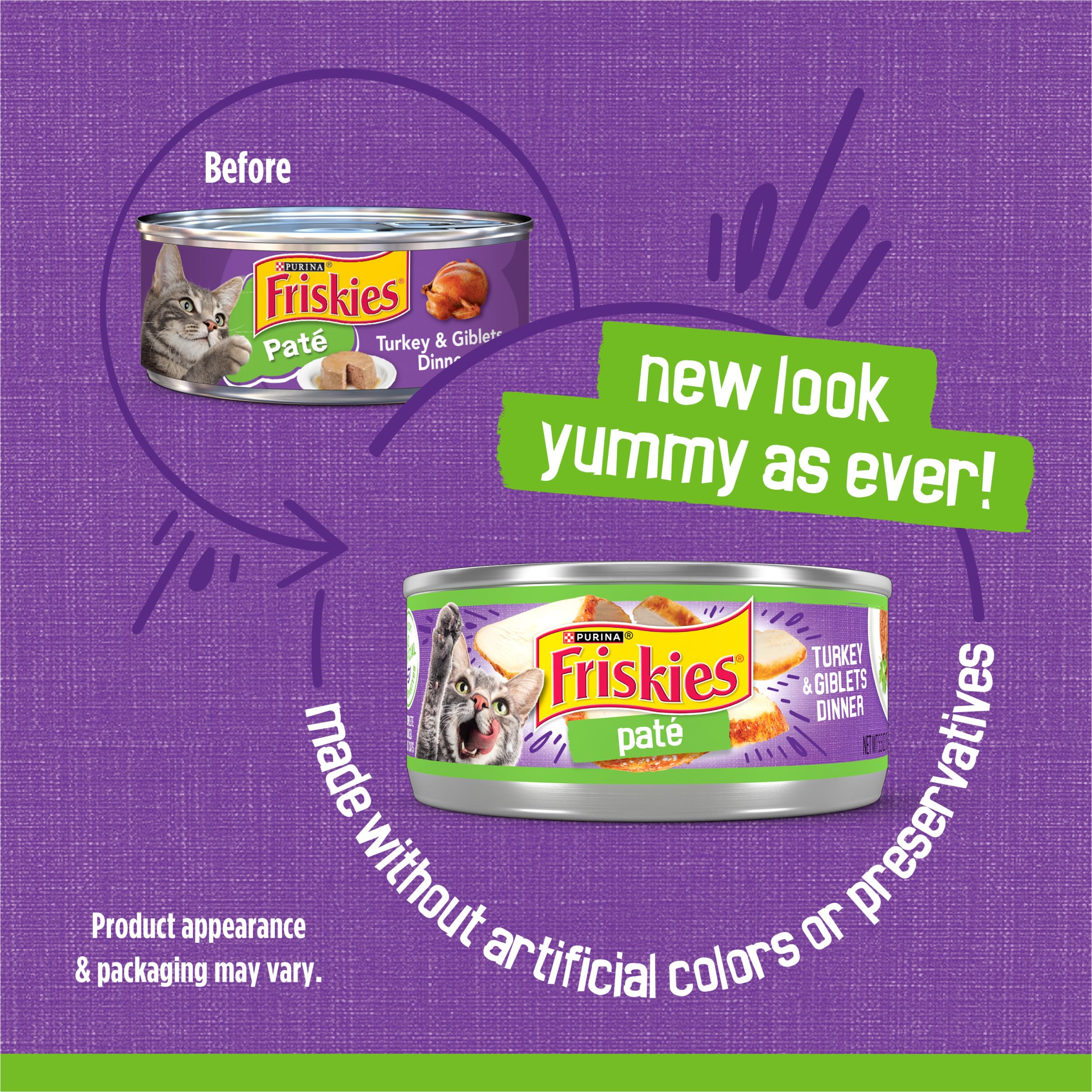 Friskies pate gato textura suave para comer fácilmente