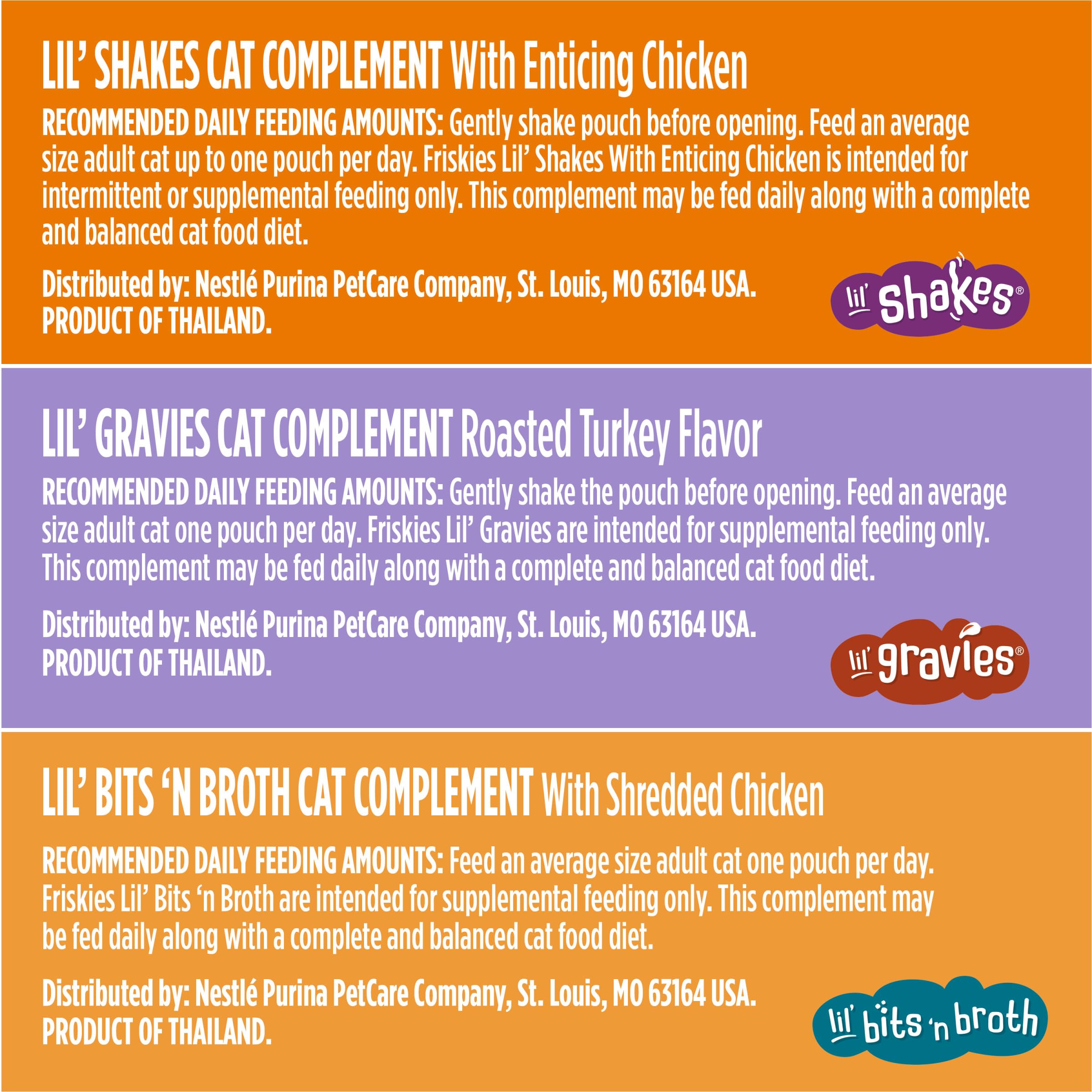 Friskies Pollos Favoritos batidos pequeños caldos: snack entre comidas con humedad extra