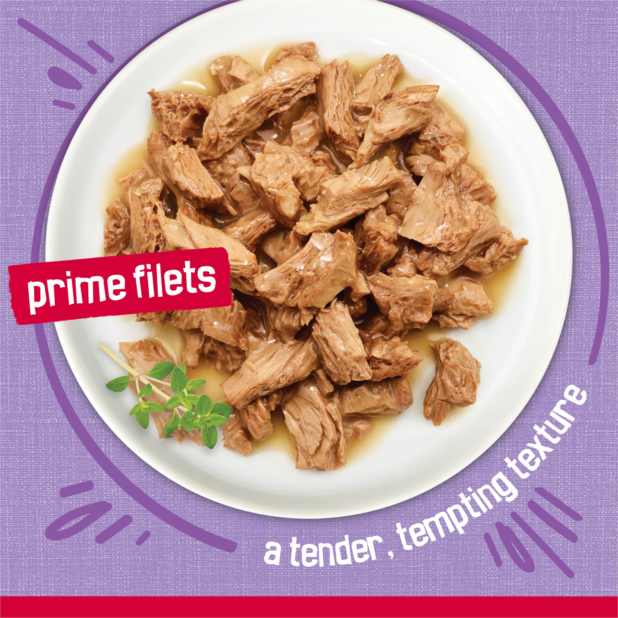 Friskies Prime Filets Turkey Dinner: aroma apetitoso que invita a comer.