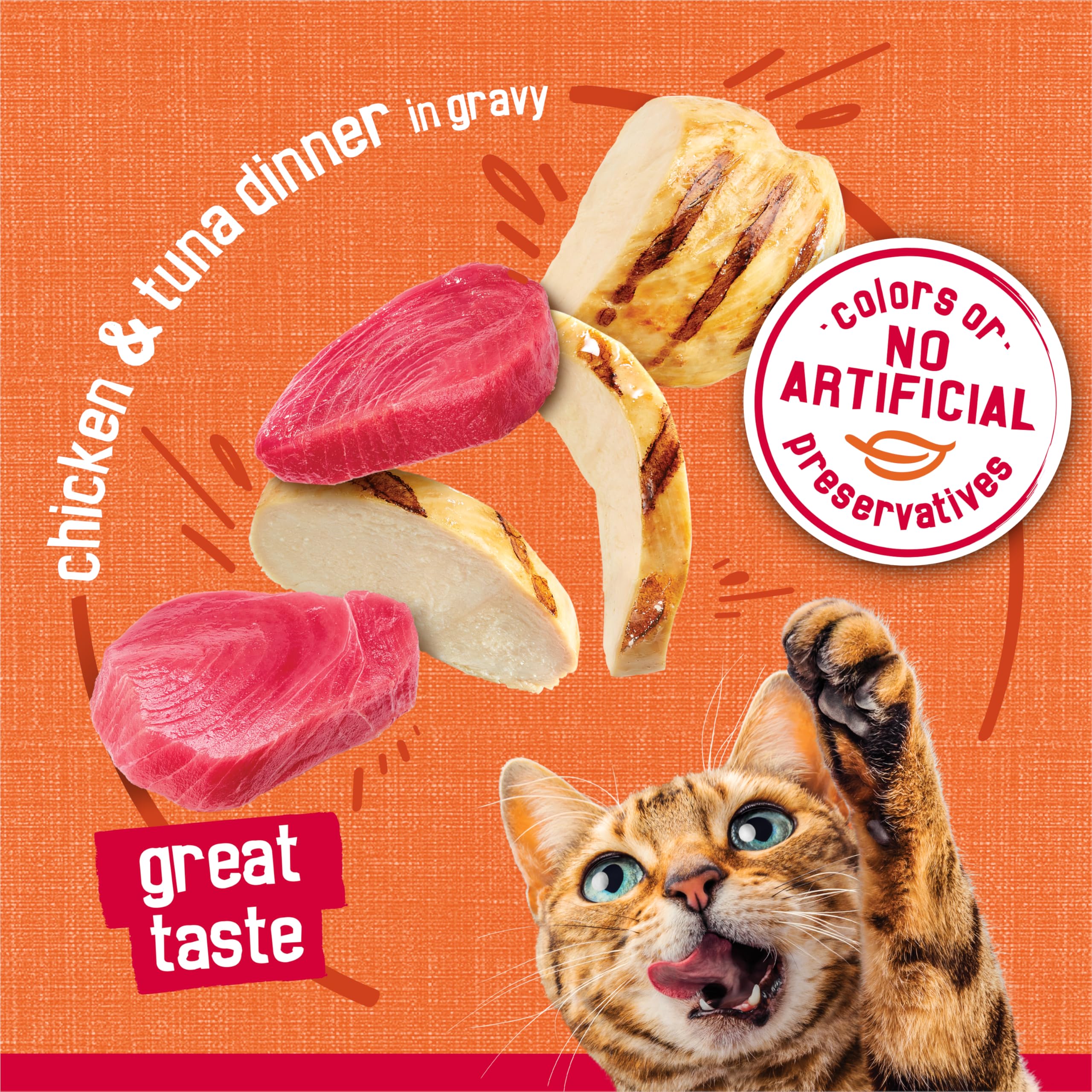 Friskies Prime Filets salsa que añade humedad y sabor