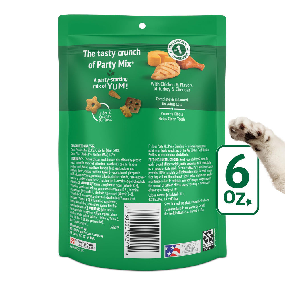 Friskies producido en instalaciones en EE. UU. propiedad de Purina.