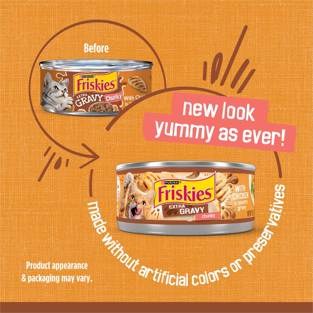 Friskies salsa jardin pollo calido ofrece sabor y humedad en cada porción.