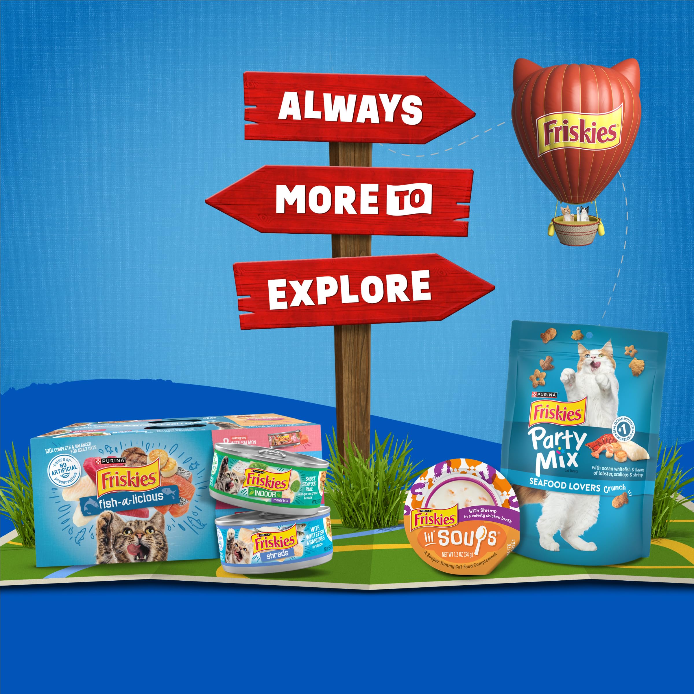 Friskies Sensaciones ácidos grasos para piel sana y pelaje