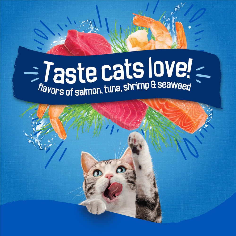 Friskies Sensaciones Tazón con croquetas: presentación práctica para la hora de la comida.