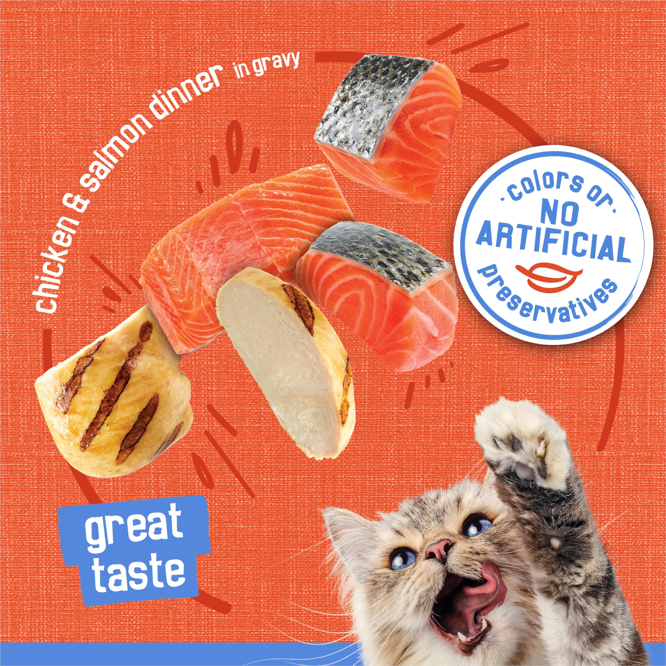 Friskies Shreds aroma tentador guía al plato con mayor apetito.