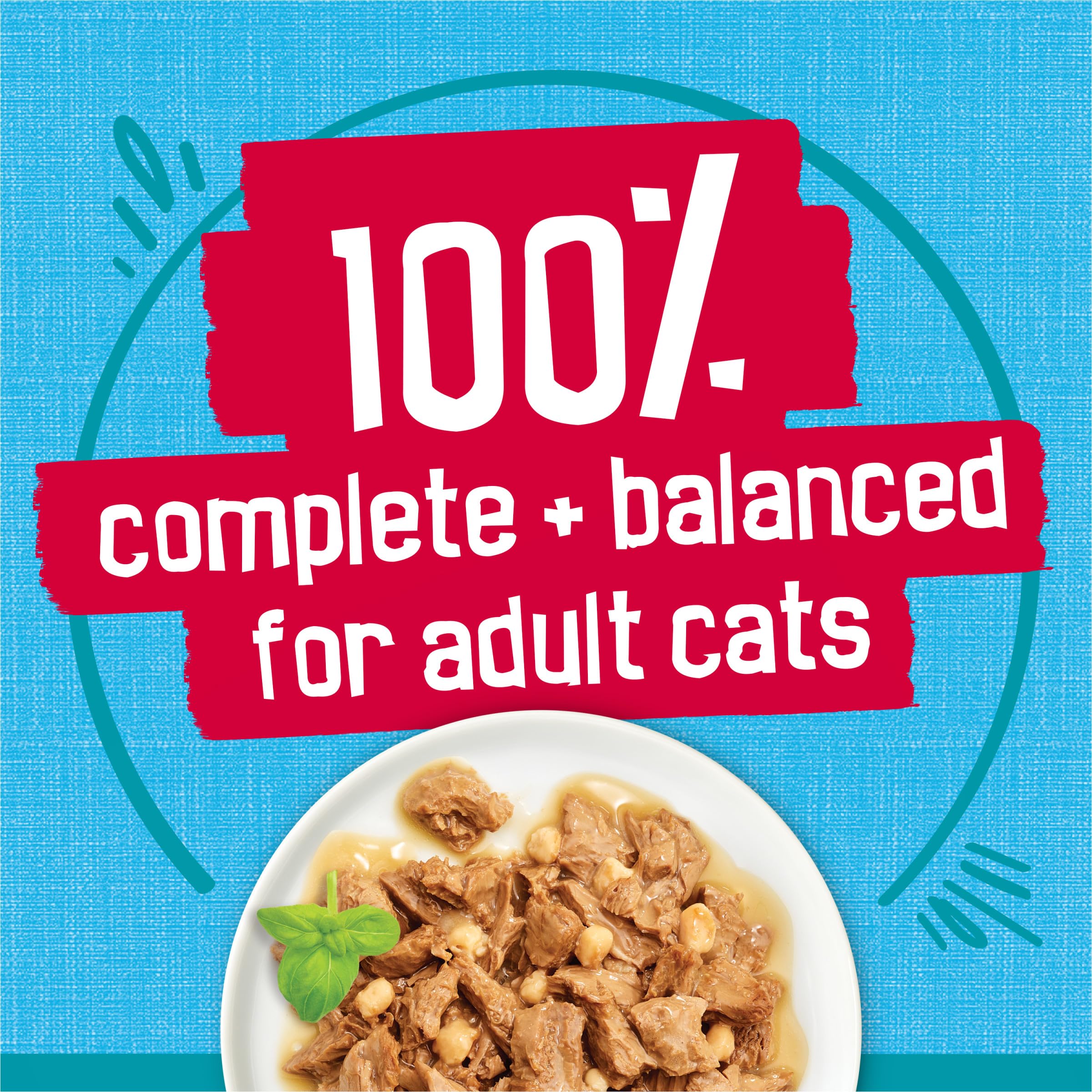 Friskies Tasty Treasures, paquete de 24 latas listo para el almacenamiento