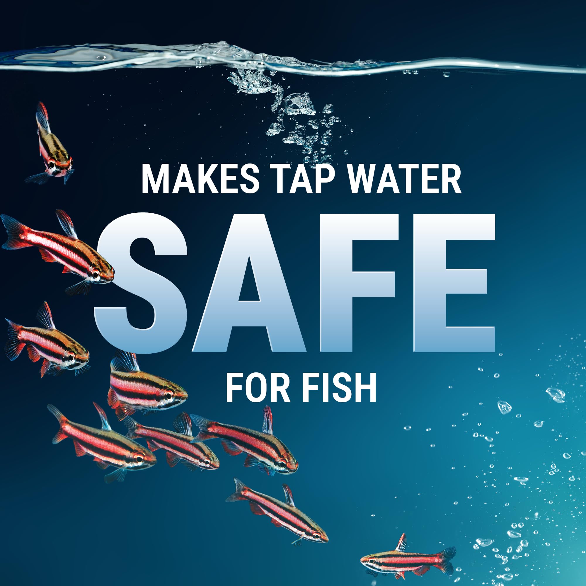 Etiqueta de Fritz Aquatics Complete mostrando uso rápido para acuarios