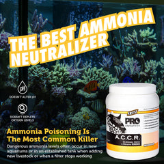 Fritz PRO, apto para agua dulce y salada; seguro para peces comestibles.