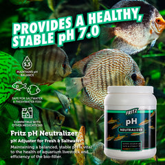 Fritz Aquatics Neutralizador de pH, para agua salada y equilibrio biológico