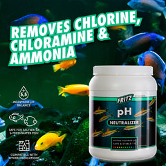 Fritz Aquatics Neutralizador de pH, mantiene pH neutro 7-0