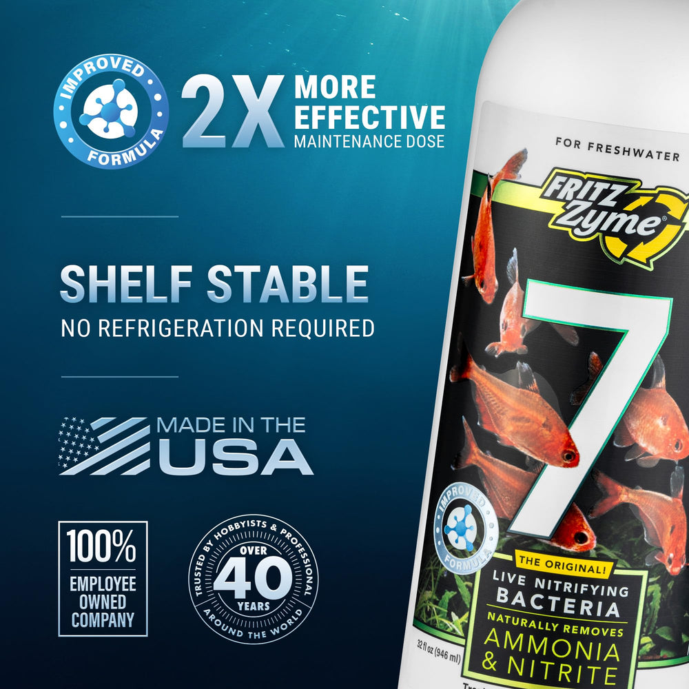FritzZyme 7: solución fiable para acuarios de agua dulce.