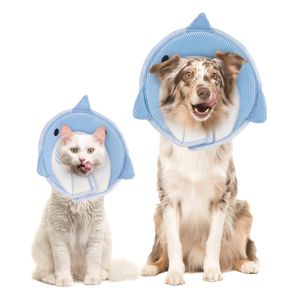 FRIUSATE collar de recuperación para gatos, uso diario cómodo y práctico para cuidados postoperatorios.