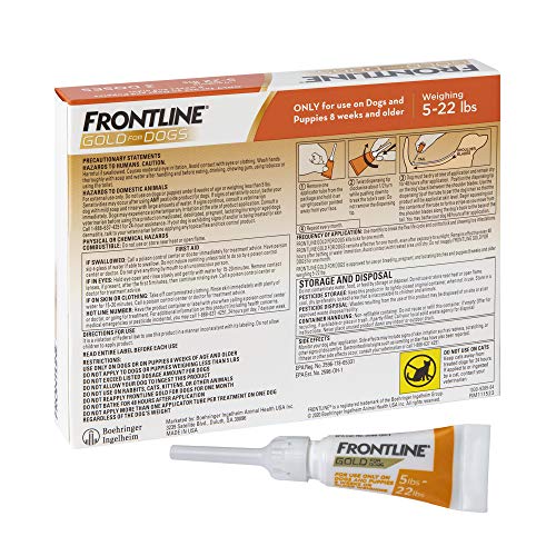 Frontline Gold envase impermeable para perros activos