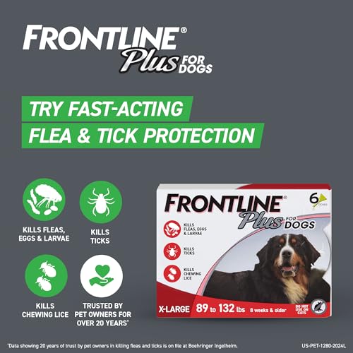Frontline Gold para perro XL elimina pulgas y garrapatas de forma eficaz