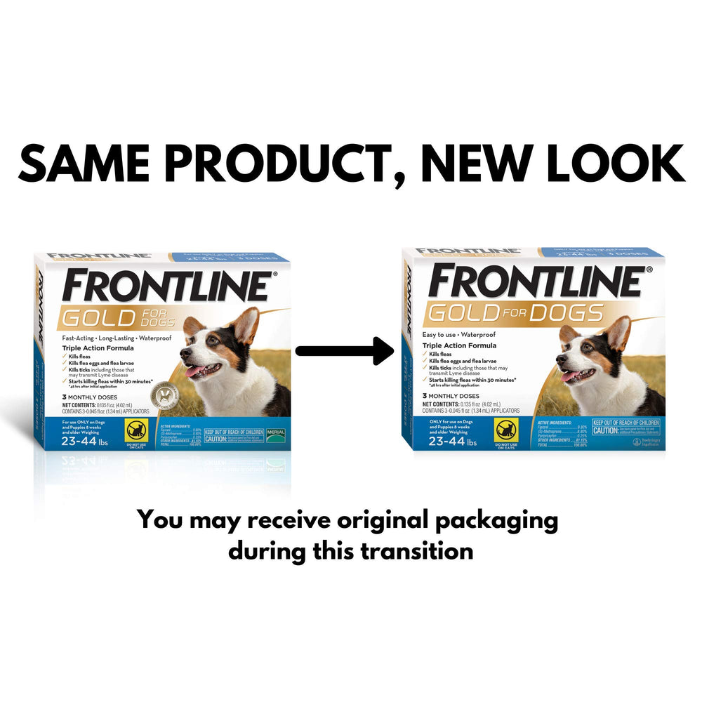 Protección de FRONTLINE Gold por 30 días tras la aplicación