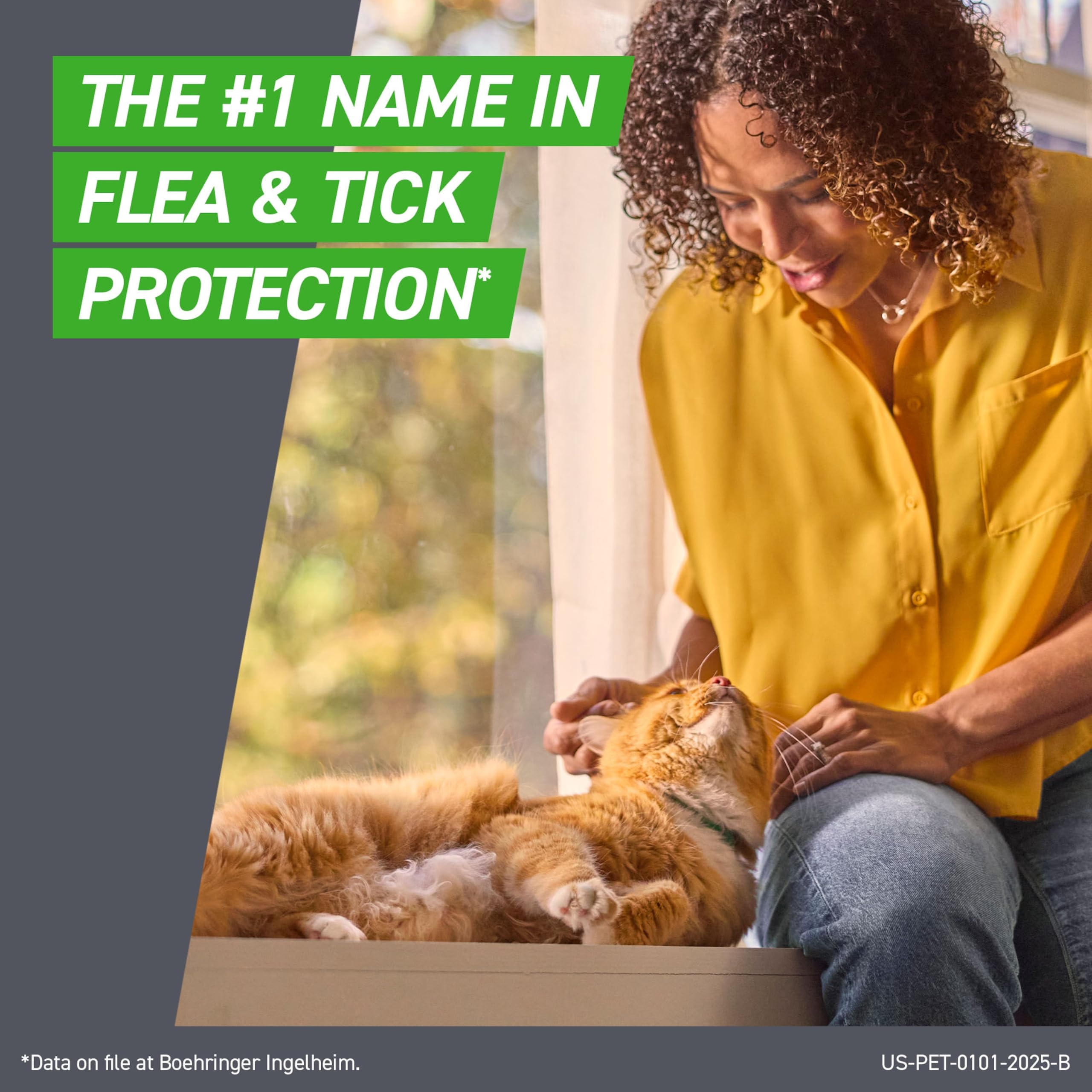 FRONTLINE Plus para gatos: protección impermeable que dura todo el mes.