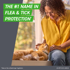 FRONTLINE Plus para gatos: protección impermeable que dura todo el mes.