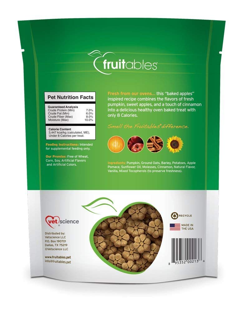 Fruitables galletas para entrenamiento, crujientes y sabrosas para motivar