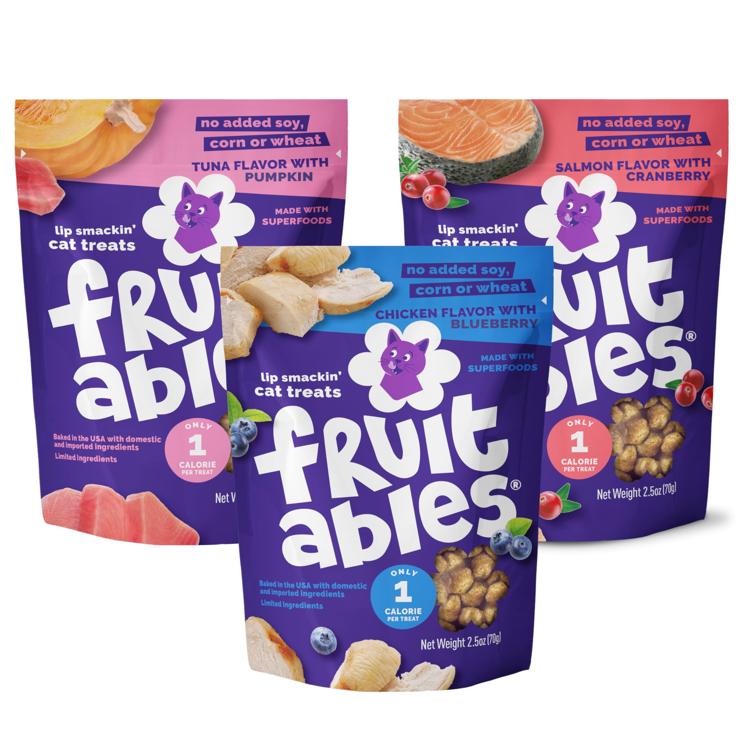 Fruitables: paquete de golosinas crujientes para premiar al gato