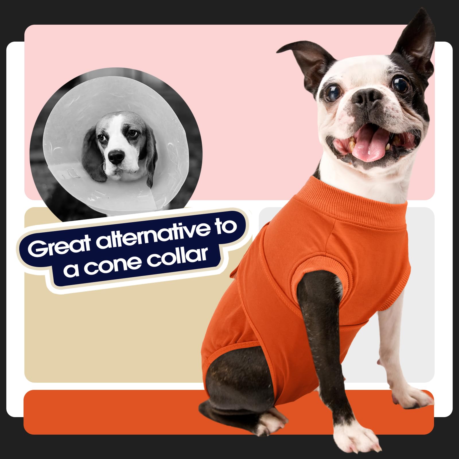 FUAMEY diseño práctico para perros, ajuste cómodo y fácil de vestir