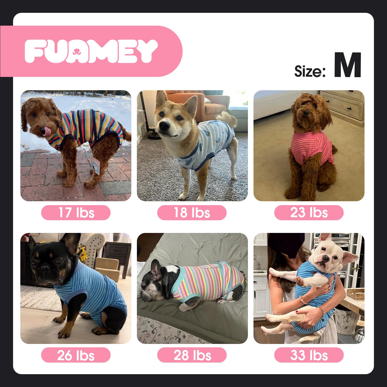 FUAMEY mantiene al perro limpio dentro y fuera de casa.