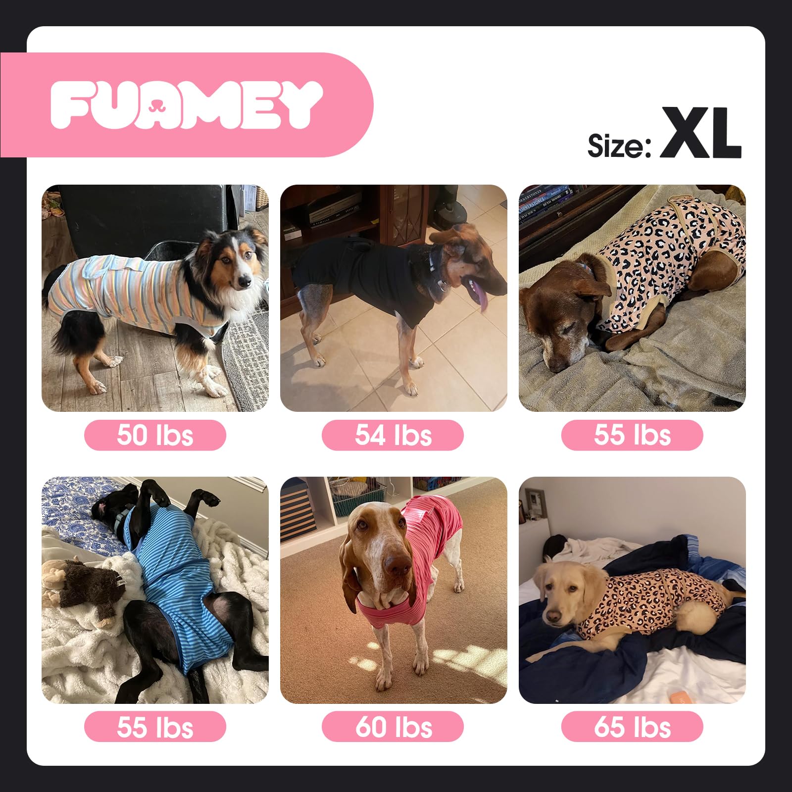 FUAMEY Recovery Suit ayuda a la protección de la herida durante reposo