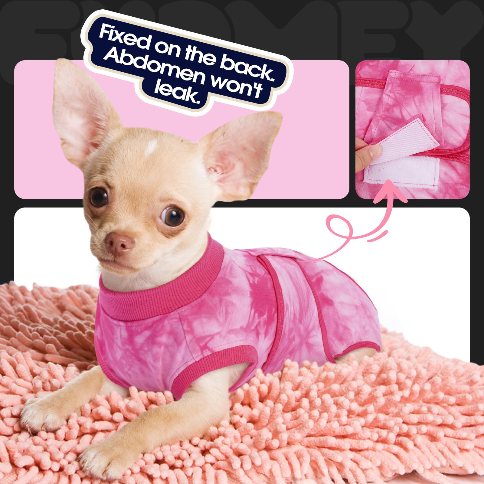 FUAMEY traje recuperación para perro grande tallas disponibles