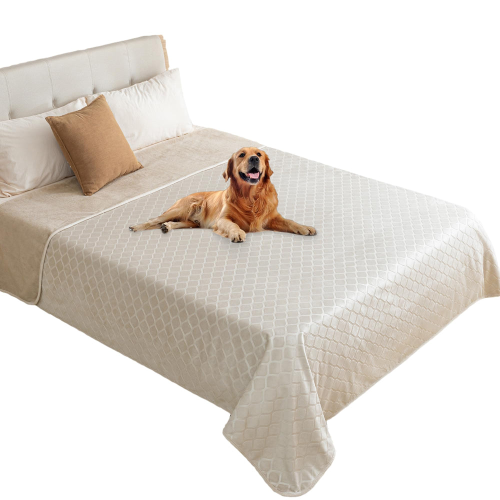 Fuguitex manta impermeable para mascotas, protege muebles y suelos.