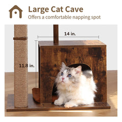 FUKUMARU árbol para gatos: bola aromática para masticar y relajar.