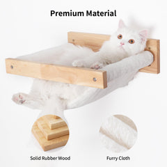 Madera natural de caucho FUKUMARU, material duradero y seguro para mascotas.