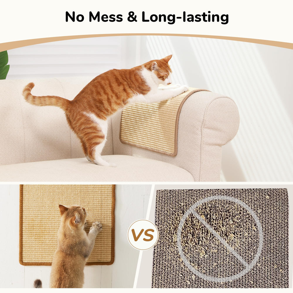 FUKUMARU protección de muebles con estera de sisal natural.