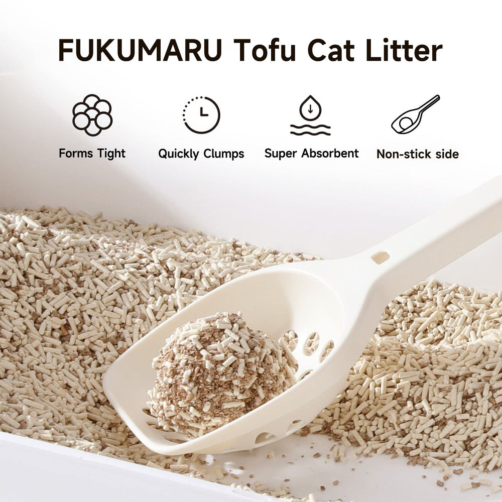 FUKUMARU grumos compactos facilitan la limpieza diaria.