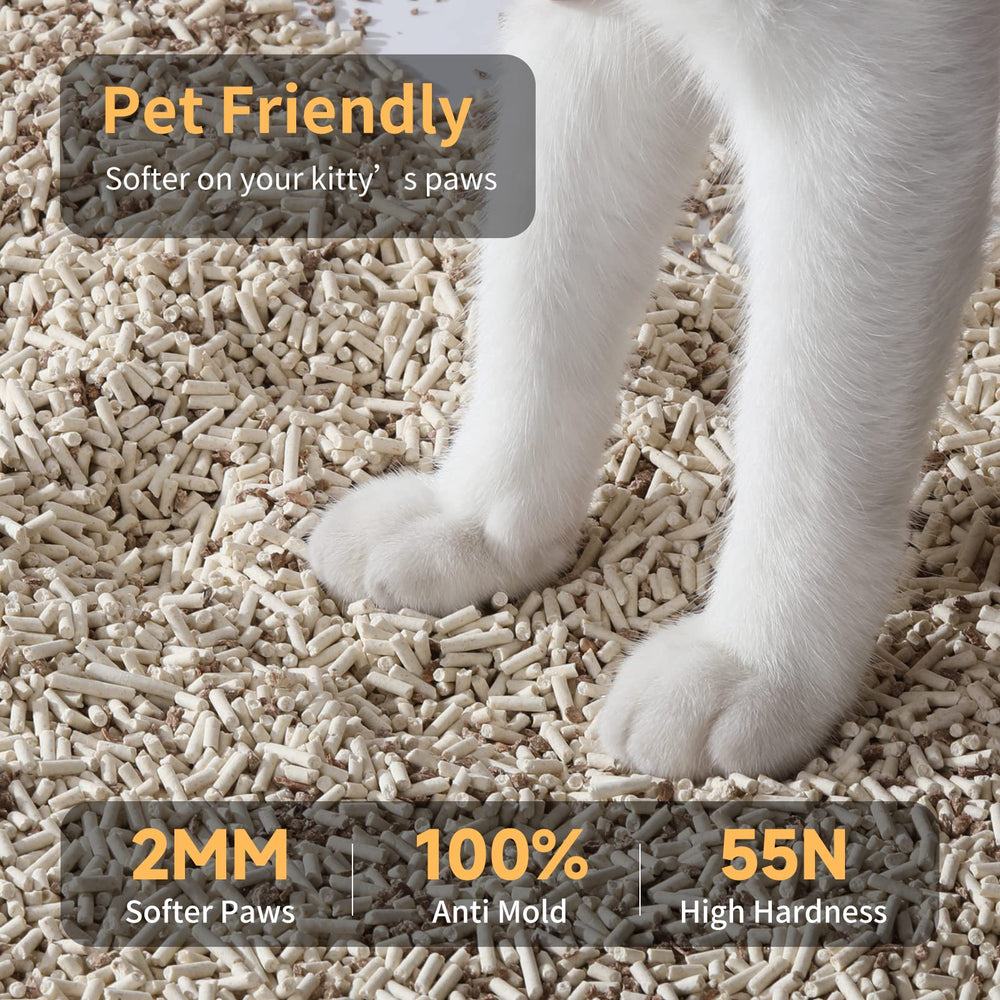 FUKUMARU Tofu Cat Litter: ligero y fácil de transportar