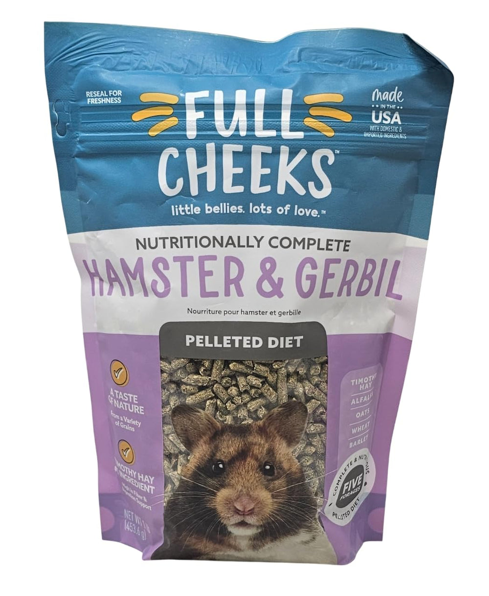 Full Cheeks pellets para hámster: dieta consistente para una ingesta estable.