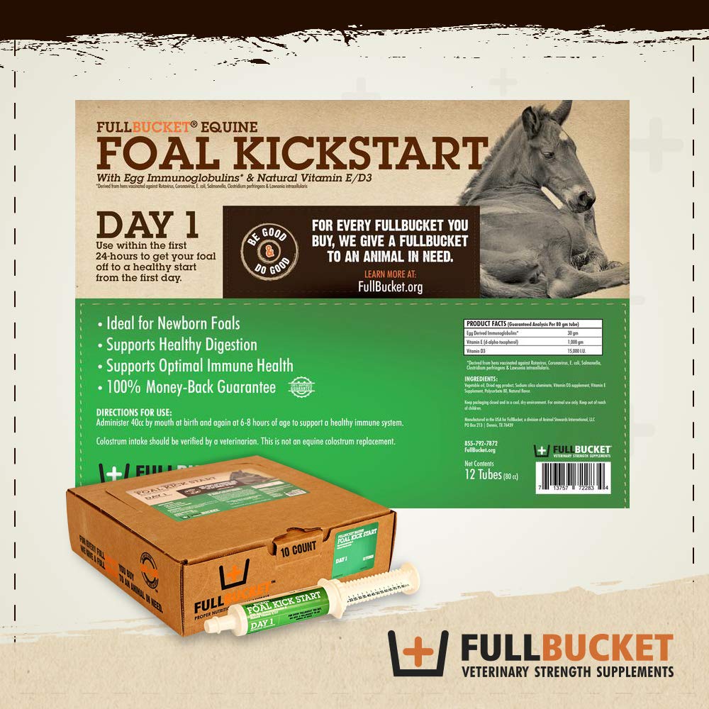 FullBucket potros recién nacidos, apoyo suave en las primeras horas.