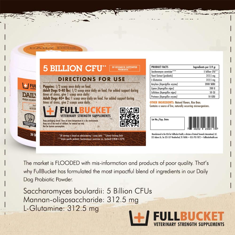 FullBucket Probiotico Investigacion Clinica: etiqueta que sugiere seguridad respaldada.