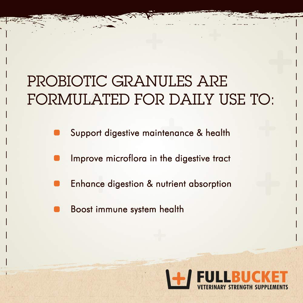 FullBucket granulos probioticos – textura suave para mezclar en agua sin grumos
