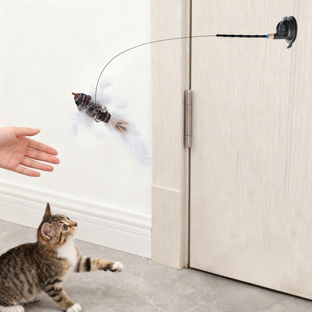 Juguetes Fulushouxi para gato, entretenimiento diario en casa.